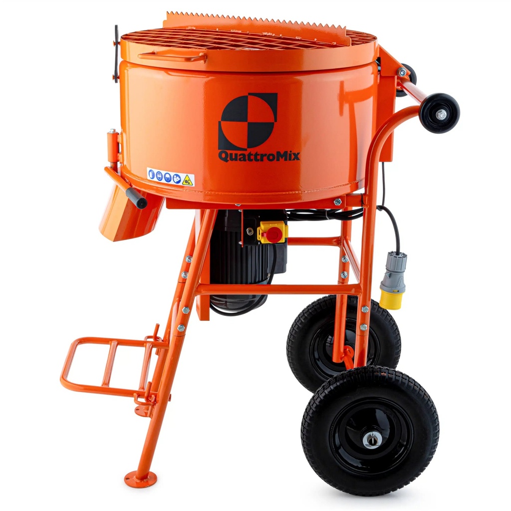 Quattromix 4-Bag Forced Action Pan Mixer 240v