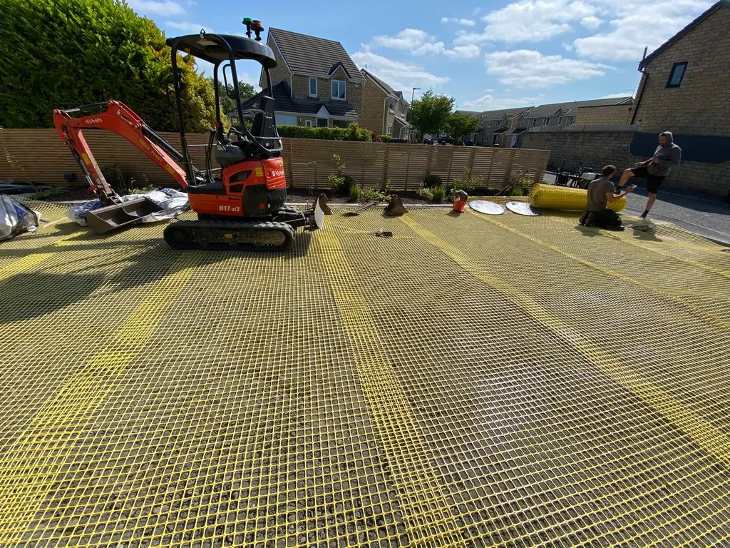 BULLBASE® Reinforcement Sub-Base Mesh 30kN 90m²